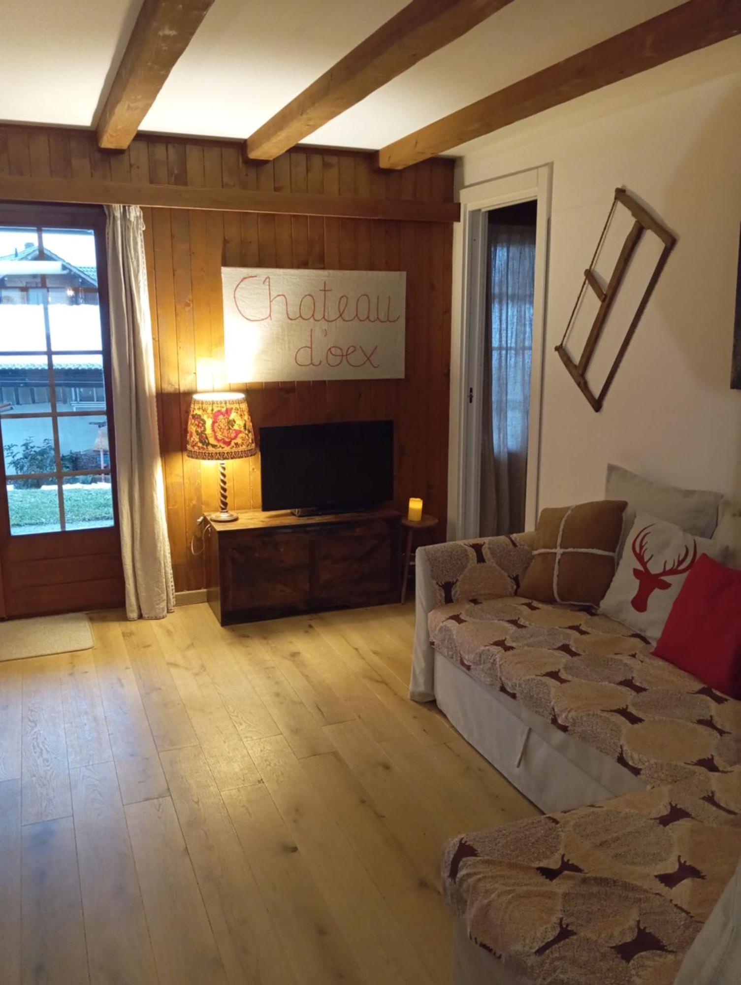 Cozy Apartment In The Heart Of The Alps Chateau-d'Oex Exterior photo